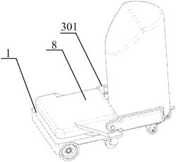 TRACTION ROBOT, CONVEYING SYSTEM AND METHOD FOR CONTROLLING TRACTION ROBOT