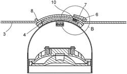 CONNECTABLE ELECTRIC DEVICE TO A TEXTILE ELECTRICALLY CONDUCTIVE BAND