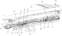 Vehicle roof comprising a bearing device for a cover