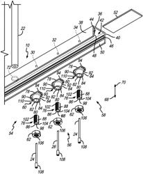 Vertical cable railing assembly