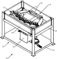 STRAIN TESTING RIG AND METHOD OF EVALUATING STRAIN CHARACTERISTICS OF SPECIMEN