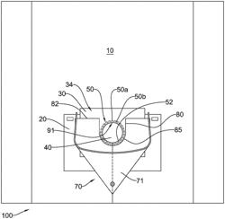 Surgical drape with attachable fluid control pouch and geometric alignment feature