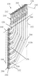 High density, high speed electrical connector