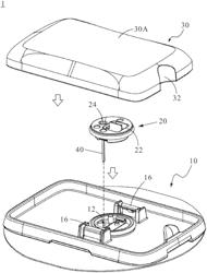 SENSOR HOLDER OF PHYSIOLOGICAL SIGNAL MONITORING DEVICE