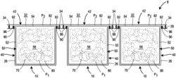 Web of cleaning products having a modified internal atmosphere and method of manufacture