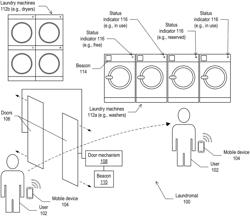 System for commercial laundry services and facilities