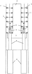 Wall sinking construction method