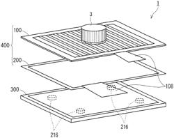 Tactile presentation panel, tactile presentation touch panel, and tactile presentation touch display