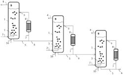 OLIGOMERIZATION PROCESS IMPLEMENTING THE RECYCLING OF THE GAS HEADSPACE