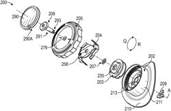 Latching system for a rotary closure