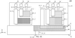 Diode structures of stacked devices and methods of forming the same