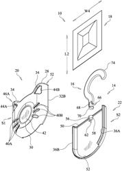 Odor reducing device