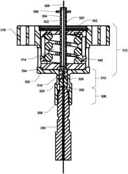 Compression nut or fitting with removable plunger for easily dislodging stuck ferrules