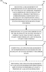 System and method for error correction in quantum computing