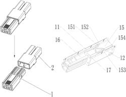 Electric connector and LED lamp