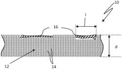 TWO-DIMENSIONAL MATERIAL FOR MEDICAL WOUND AREA TREATMENT