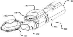 Electronic breath actuated in-line droplet delivery device with small volume ampoule and methods of use