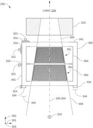 Magnetoresistive linear position detection in a radiation therapy system