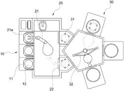 End effector measuring module and end effector monitoring apparatus using the same