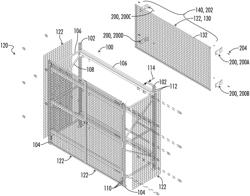 Rack security enclosure bracket