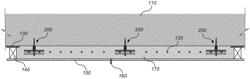 Concrete structure strengthened using grid reinforcement material and non-shrink grout and method of strengthening the same