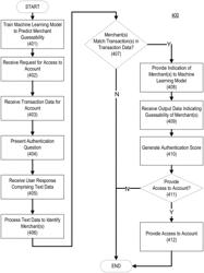 User authentication based on account transaction information in text field