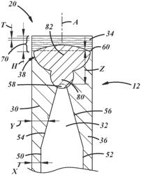 Spark plug electrode and method of manufacturing the same