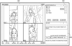 Dynamic presentation of attentional elements within a communication session