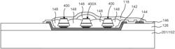 Light emitting diode display with redundancy scheme