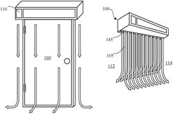 Germicidal partition for doorways and portals