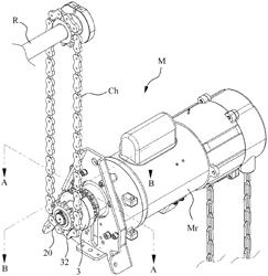 Sectional lifting door system