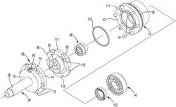 CO-ROTATING SCROLL COMPRESSOR HAVING SYNCHRONIZATION MECHANISM