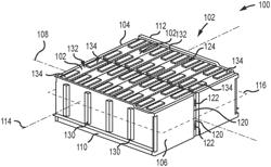 BATTERY PACKS HAVING STRUCTURAL MEMBERS FOR IMPROVING THERMAL MANAGEMENT