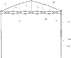 WIND-RESISTANT ADJUSTABLE SHADE SHELTER