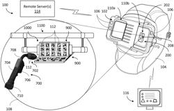 WELD TRAINING SIMULATIONS USING MOBILE DEVICES, MODULAR WORKPIECES, AND SIMULATED WELDING EQUIPMENT