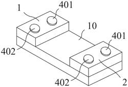 STRUCTURE OF RESISTOR DEVICE AND SYSTEM FOR MEASURING RESISTANCE OF SAME