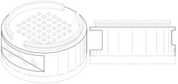 Soft mold transfer container