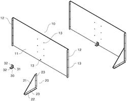 METHOD FOR CONSTRUCTING FLOWERBED BOUNDARY BY USING BOUNDARY PLATE