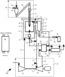 COMBUSTION SYSTEM, PARTICLE SEPARATOR AND FEED SYSTEM FOR COMBINED HEAT AND POWER SYSTEM