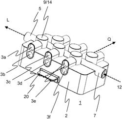 Valve unit for a system for producing a medical preparation