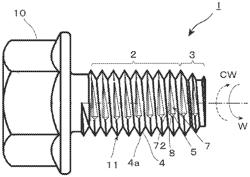 External screw member