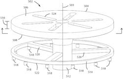 In-situ wafer rotation for carousel processing chambers