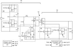 Synchronous rectifier controller and related sensing circuitry for series-parallel resonant converters