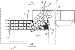 TRANSPORT DEVICE AND METHOD FOR DISTRIBUTING A PLURALITY OF SIMILARLY SHAPED AND DIMENSIONED ARTICLES