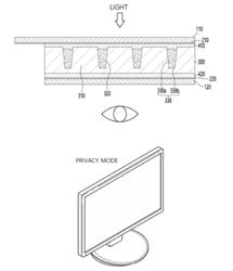 LIGHT PATH CONTROL MEMBER AND DISPLAY DEVICE COMPRISING SAME