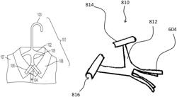 Clothes hangers and clips used therewith