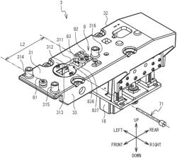 Printer having a mechanism for positioning a platen