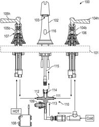 Hybrid faucet assembly