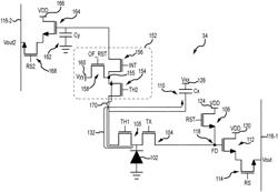 Image sensors having high dynamic range imaging pixels