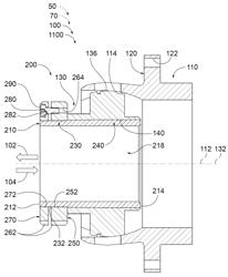 SPHERICAL BEARING ASSEMBLIES WITH LOCKING BEARING ADAPTERS, LINE BORING MACHINES INCLUDING THE SAME, AND ASSOCIATED METHODS